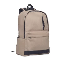 Kép 1/15 - LEIRUR 15 colos laptop hátizsák, natúr