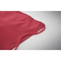 Kép 3/3 - CABETRI COLOUR Újrah. 140g húzózsinóros táska, piros