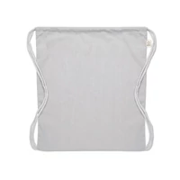 Kép 2/3 - CABETRI COLOUR Újrah. 140g húzózsinóros táska, fehér