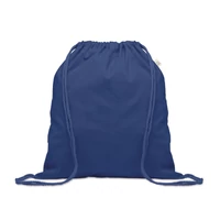 Kép 1/3 - CABETRI COLOUR Újrah. 140g húzózsinóros táska, királykék