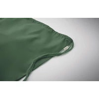 Kép 3/3 - CABETRI COLOUR Újrah. 140g húzózsinóros táska, sötétzöld
