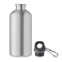 Kép 2/3 - REMID MOSS Újrah.rozsdam.acél palack 500ml, matt ezüst