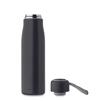 Kép 5/6 - Cordle Duplafalú palack 500 ml, fekete