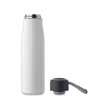 Kép 5/6 - CORDLE Duplafalú palack 500 ml, fehér