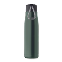 Kép 3/9 - CORDLE Duplafalú palack 500 ml, sötétzöld