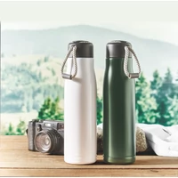 Kép 5/9 - CORDLE Duplafalú palack 500 ml, sötétzöld