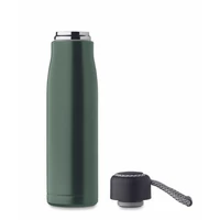 Kép 7/9 - CORDLE Duplafalú palack 500 ml, sötétzöld
