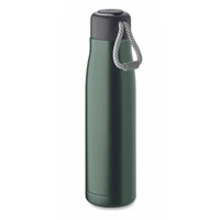Kép 1/9 - CORDLE Duplafalú palack 500 ml, sötétzöld