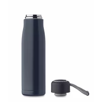 Kép 5/6 - CORDLE Duplafalú palack 500 ml, francia tengerészkék