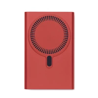 Kép 3/3 - PAWTT Vezeték nélkül töltő powerbank, bordó