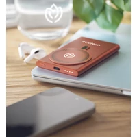 Kép 4/8 - PAWTT Vezeték nélkül töltő powerbank, narancssárga
