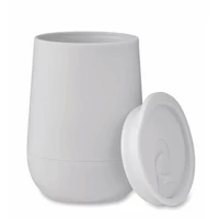 Kép 2/5 - GO PP duplafalú pohár 300 ml, fehér