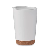 Kép 1/5 - CO Duplafalú pohár 300 ml, fehér