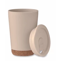 Kép 2/8 - CO Duplafalú pohár 300 ml, bézs