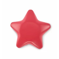 Kép 2/3 - STARLY PU stresszoldó csillag, piros