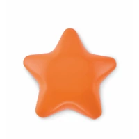 Kép 2/4 - STARLY PU stresszoldó csillag, narancssárga