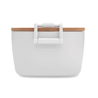 Kép 5/5 - LEKKER PP uzsonnásdoboz 700 ml, fehér