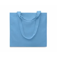 Kép 3/4 - MALDI BEACH Vászon strandtáska 320 g/m², türkiz