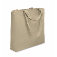 Kép 1/5 - MALDI BEACH Vászon strandtáska 320 g/m², khaki