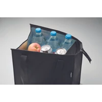 Kép 5/6 - Wooler RPET nemszőtt hűtőtáska, fekete