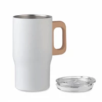 Kép 2/8 - TUMBOO Duplafalú pohár 350 ml, fehér