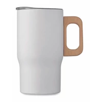 Kép 3/8 - TUMBOO Duplafalú pohár 350 ml, fehér