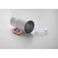 Kép 8/8 - TUMBOO Duplafalú pohár 350 ml, fehér