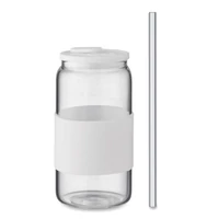 Kép 2/7 - BOROSIP Boroszilikát pohár 550 ml, fehér