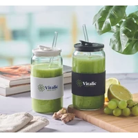 Kép 5/7 - BOROSIP Boroszilikát pohár 550 ml, fehér
