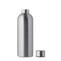 Kép 2/5 - Athena plus Szimplafalú palack 750 ml, matt ezüst
