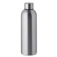 Kép 1/5 - Athena plus Szimplafalú palack 750 ml, matt ezüst