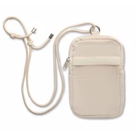 Kép 1/4 - MOBIBOLSA Keresztpántos telefon tartó, bézs
