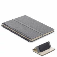 Kép 1/11 - STRATA A5 notesz telefontartóval, szürke