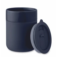 Kép 2/4 - QERAM Kerámia pohár 330 ml, francia tengerészkék