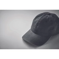 Kép 3/5 - BEAU 6 paneles baseball sapka 265 g, fekete