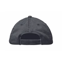 Kép 4/5 - BEAU 6 paneles baseball sapka 265 g, fekete