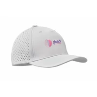 Kép 3/6 - CAPO 5 paneles baseball sapka 130 g, fehér