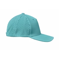 Kép 7/7 - CAPO 5 paneles baseball sapka 130 g, türkiz