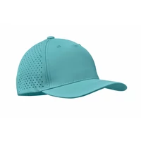 Kép 1/7 - CAPO 5 paneles baseball sapka 130 g, türkiz