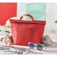 Kép 5/7 - RECOBA COLOUR Újrahaszn. pamut hűtőtáska, piros