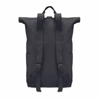 Kép 3/7 - KAMET Rolltop hátizsák 390 g/m², fekete