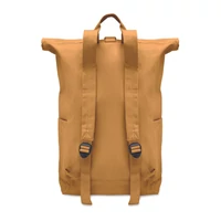 Kép 4/9 - KAMET Rolltop hátizsák 390 g/m², ochre