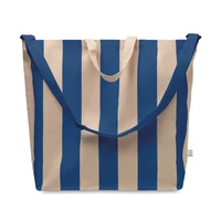 Kép 4/5 - LAGUNA Extra nagy strandtáska 280g/m², királykék