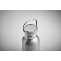 Kép 4/4 - FLORENCE SING Szimplafalú palack 500 ml, matt ezüst