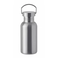 Kép 1/4 - FLORENCE SING Szimplafalú palack 500 ml, matt ezüst
