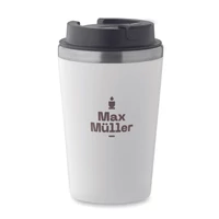 Kép 3/5 - BLERM Pohár kerámia bevonattal 350ml, fehér