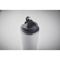 Kép 4/5 - BLERM Pohár kerámia bevonattal 350ml, fehér