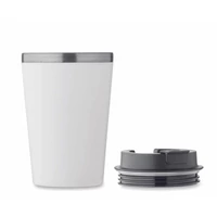Kép 5/5 - BLERM Pohár kerámia bevonattal 350ml, fehér