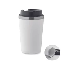 Kép 1/5 - BLERM Pohár kerámia bevonattal 350ml, fehér