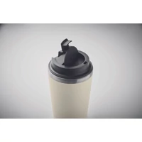 Kép 3/4 - BLERM Pohár kerámia bevonattal 350ml, bézs